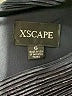 Xscape 100% Polyester Black Cocktail Dress Size 6 - photo 7