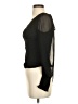 o.p.t 100% Polyester Black Long Sleeve Blouse Size S - photo 5