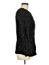Zara W&B Collection Tweed Black Pullover Sweater Size M - photo 4