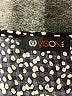 Vision U.S.A. 100% Polyester Polka Dots Black 3/4 Sleeve Blouse Size L - photo 7