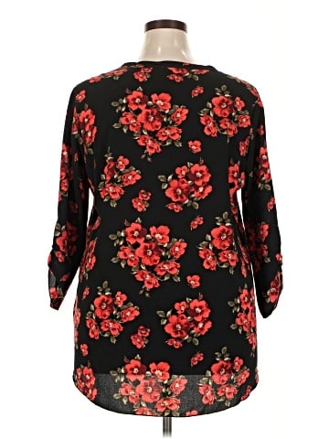 Free Kisses 3/4 Sleeve Blouse (view 2)