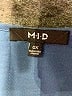 Assorted Brands 100% Polyester Blue 3/4 Sleeve Blouse Size 0X - photo 7