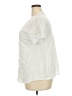 Shein 100% Cotton Ivory Short Sleeve Blouse Size XXL - photo 5