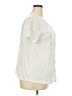 Shein 100% Cotton Ivory Short Sleeve Blouse Size XXL - photo 4