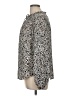 A New Day 100% Polyester Animal Print Silver Long Sleeve Blouse Size M - photo 5