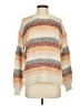 Madewell Stripes Ivory Orange Pullover Sweater Size XS - photo 1