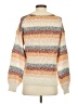 Madewell Stripes Ivory Orange Pullover Sweater Size XS - photo 2