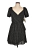 Speechless Polka Dots Black Cocktail Dress Size L - photo 1
