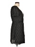 Speechless Polka Dots Black Cocktail Dress Size L - photo 4