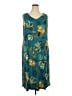 IMAN Tropical Teal Casual Dress Size 2X (petite) - photo 1