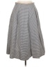 Tibi Stripes Gray Casual Skirt Size 6 - photo 1