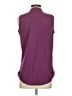 Calvin Klein 100% Polyester Purple Sleeveless Blouse Size S (estimated) - photo 2