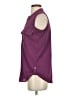 Calvin Klein 100% Polyester Purple Sleeveless Blouse Size S (estimated) - photo 5