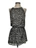 Veronica M. Animal Print Black Casual Dress Size XS - photo 1