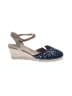 White Mountain Blue Wedges Size 7 1/2 - photo 1