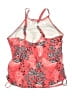 Unbranded Print Red Swimsuit Top Size 24 waist - photo 2