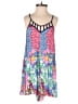 TOBI 100% Rayon Blue Romper Size S - photo 1