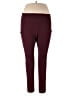 Lukka Lux Solid Burgundy Active Pants Size XXL - photo 1