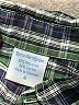Remember Nguyen Plaid Green Long Sleeve Button-Down Shirt Size 6 - photo 3