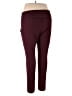 Lukka Lux Solid Burgundy Active Pants Size XXL - photo 2