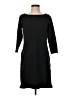 L.L.Bean Solid Black Casual Dress Size XS - photo 1