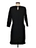 L.L.Bean Solid Black Casual Dress Size XS - photo 2