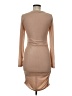 Forever 21 Solid Tan Casual Dress Size M - photo 2