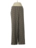 Autres Filles Houndstooth Brown Casual Pants Size XS - photo 1