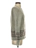 Theory Stripes Silver Pullover Sweater Size 00 - photo 4