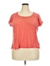 Eyeshadow Orange Short Sleeve Top Size 3X - photo 1