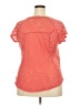 Eyeshadow Orange Short Sleeve Top Size 3X - photo 2