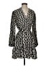 Zara Print Black Casual Dress Size S - photo 1