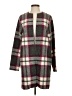 Max Studio Plaid Gray Cardigan Size S - photo 1
