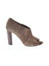 Diane von Furstenberg Solid Brown Ankle Boots Size 9 - photo 1