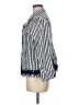 Chico's Stripes Blue Blazer Size Med (1) - photo 5