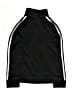 Adidas 100% Polyester Black Track Jacket Size 6 - photo 2