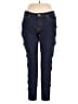 Nicki Minaj Chevron-herringbone Blue Jeans Size 15 - 16 - photo 1