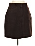 Unbranded Brown Burgundy Wool Skirt Size 4 - photo 1