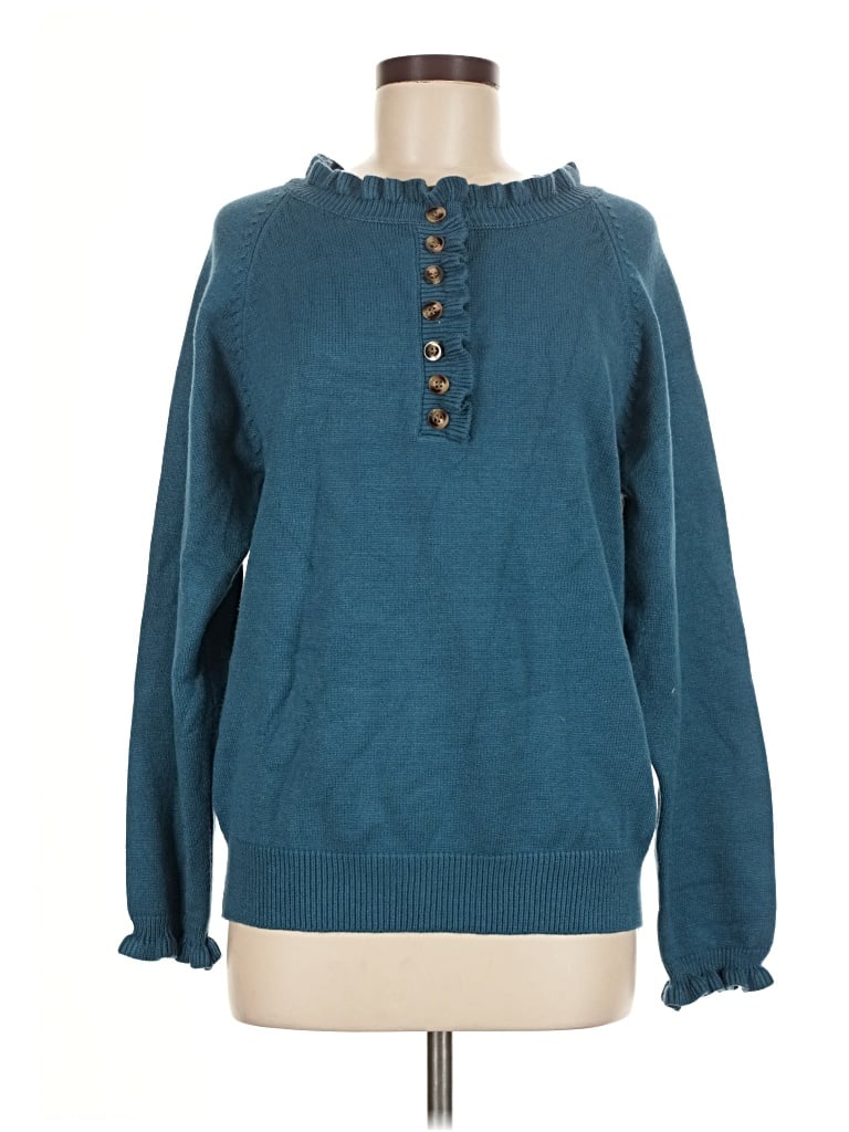 Pre-owned Btfbm Pullover Sweater In Teal