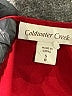Coldwater Creek 100% Polyester Red 3/4 Sleeve Blouse Size 8 - photo 7