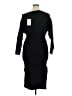 Elan Solid Black Cocktail Dress Size XL - photo 2