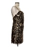 Jump Apparel 100% Polyester Camo Brown Gold Cocktail Dress Size 9 - photo 4