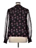 Koko + Mason 100% Polyester Black Long Sleeve Blouse Size XL - photo 2