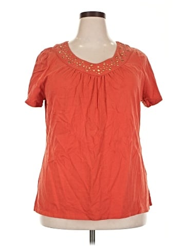 Studio Works Short Sleeve Blouse (view 1)
