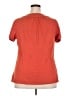 Studio Works 100% Cotton Orange Short Sleeve Blouse Size 2X - photo 2
