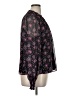 Koko + Mason 100% Polyester Black Long Sleeve Blouse Size XL - photo 4