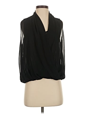 Lavender Brown Sleeveless Blouse (view 1)
