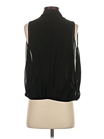 Lavender Brown Sleeveless Blouse (view 2)