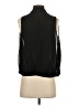 Lavender Brown 100% Polyester Black Sleeveless Blouse Size XS - photo 2