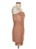 Zara Tan Cocktail Dress Size S - photo 4